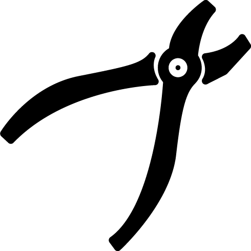 Icon Black Plier