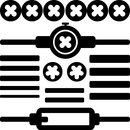 Icon 59158 Black Tap & Die Set