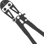 Central 69473 Silver Bolt Cutter