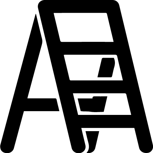 Greenbull Silver A-Frame Ladder