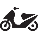 Hurley Hang 5 Beige / Tan Moped / Vespa