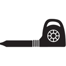 B Air Vp-25 Blue Corded Leaf Blower