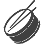 Adam Silver Snare Drum