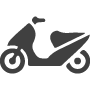 Gyroor C1s Black Powered Bike Scooter