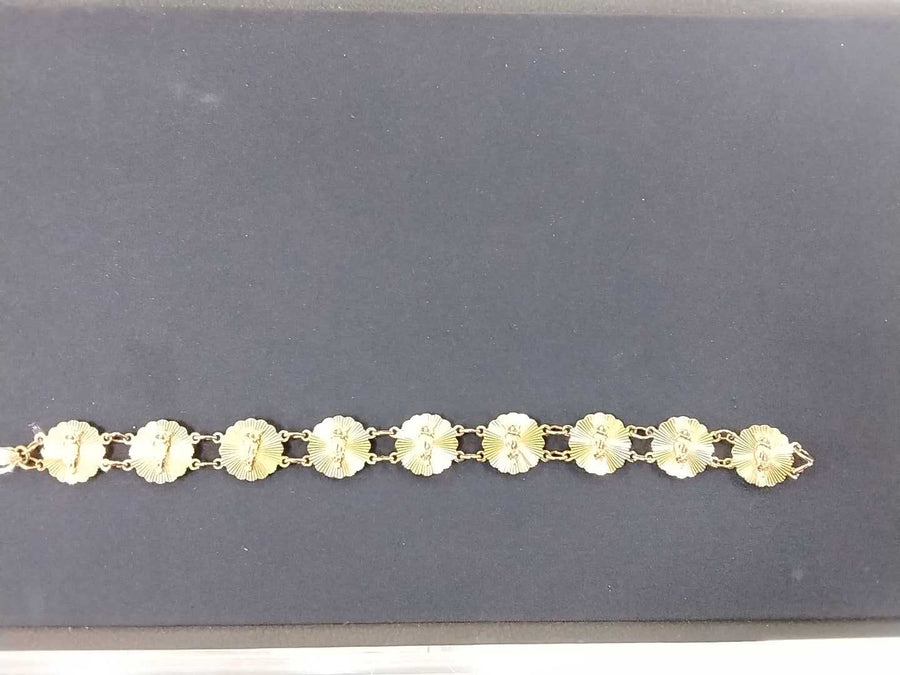 Bracelet - Yellow Gold 14k (.585) 14.2 grams 7 inch