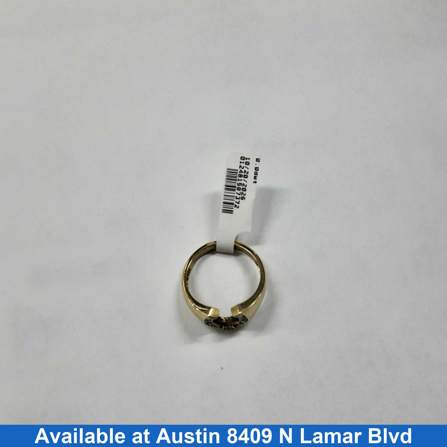 Men's Ring - Yellow Gold 10k (.417) 4.7 grams Size 11