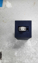 Ring - Wedding Set - White Gold 10k (.417) 4.6 grams Size 7.5