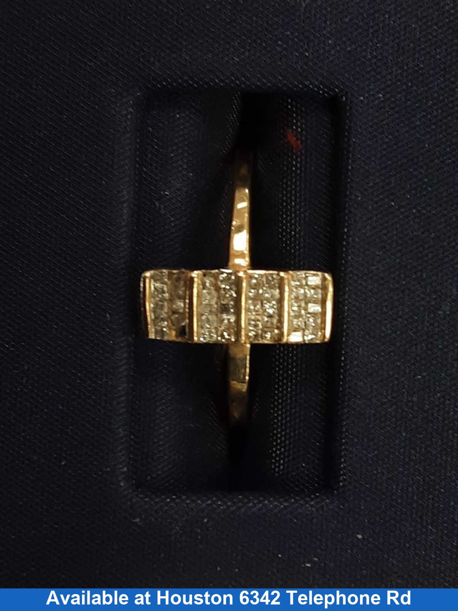 Women's Ring - Yellow Gold 14k (.585) 1.9 grams Size 6
