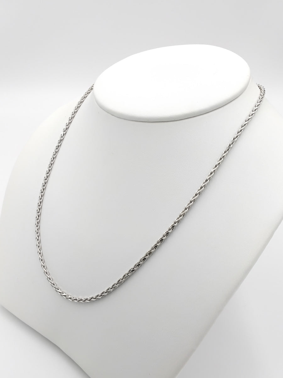 Rope Chain - White Gold 14k (.585) 8 grams 16 inch