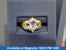Women's Ring - Yellow Gold 10k (.417) 3.4 grams Size 7