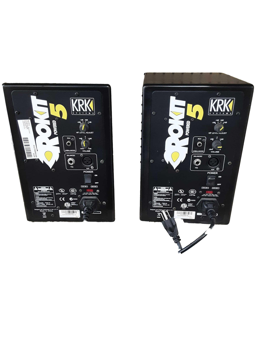 Rockit Powered 5 Black Studio Monitor Speaker