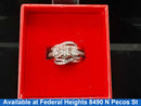 Women's Ring - White Gold 14k (.585) 8 grams Size 7