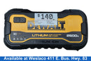 Dewalt Dxaelj25c Yellow Battery Booster / Jumper