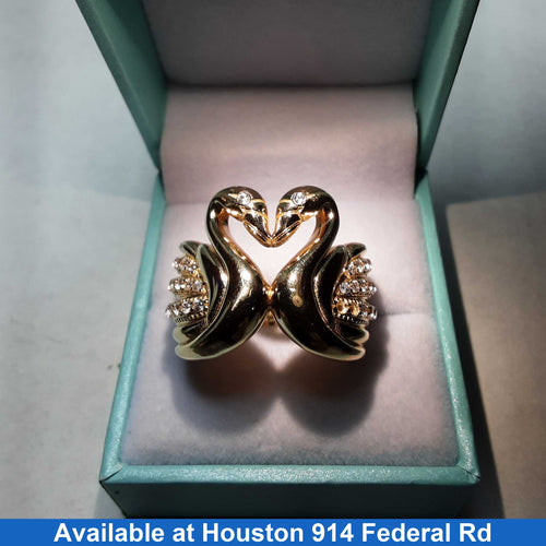 Women's Ring - Yellow Gold 14k (.585) 8.7 grams Size 10
