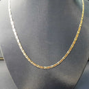 Gucci Chain - Tricolor Gold 14k (.585) 4.8 grams 22 inch