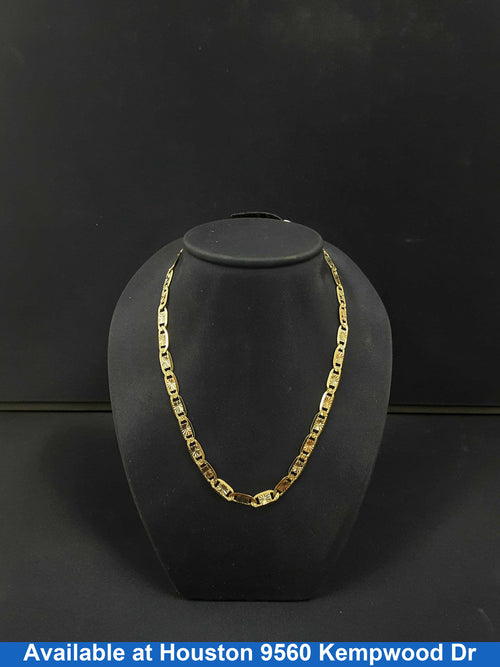 Gucci Chain - Tricolor Gold 14k (.585) 21.5 grams 22 inch