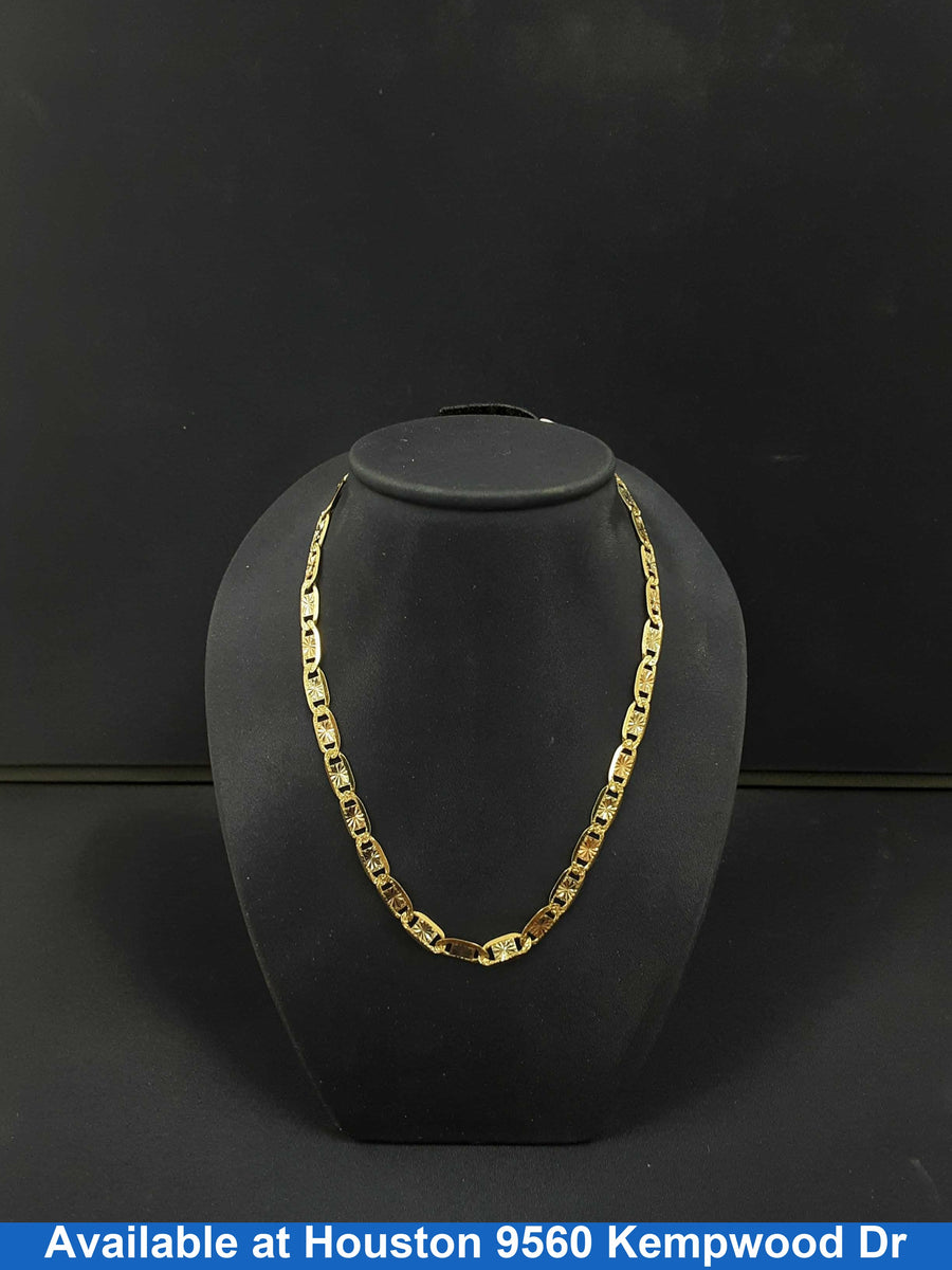 Gucci Chain - Tricolor Gold 14k (.585) 21.5 grams 22 inch