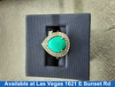 Women's Ring - White Gold 14k (.585) 4.3 grams Size 20