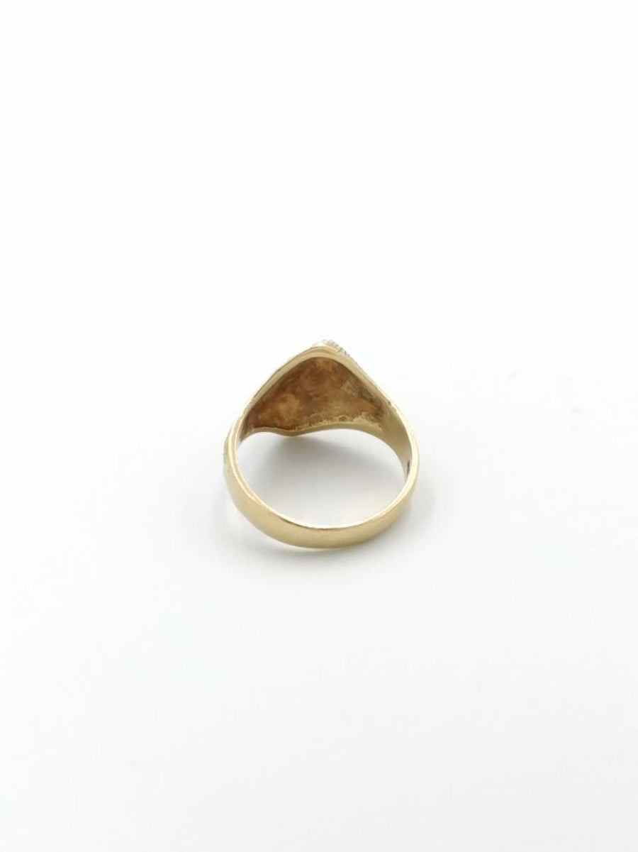 Men's Ring - Yellow Gold 14k (.585) 4.6 grams Size 6
