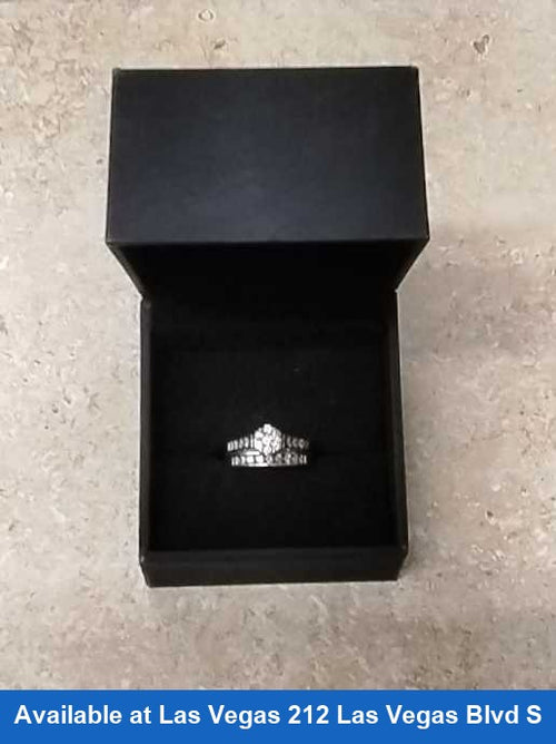 Women's Ring - White Gold 14k (.585) 6.8 grams Size 20