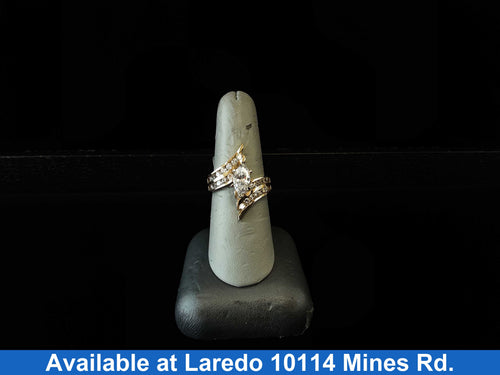 Women's Ring - Yellow Gold 10k (.417) 5.3 grams Size 7