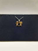 14kt Boy & Girl Pendant