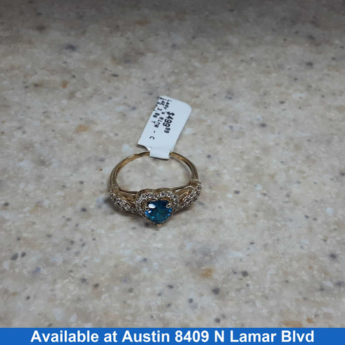 Women's Ring - Yellow Gold 14k (.585) 3 grams Size 9.5