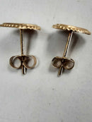 Double Stud Earring - Yellow Gold 14k (.585) 0.3 grams