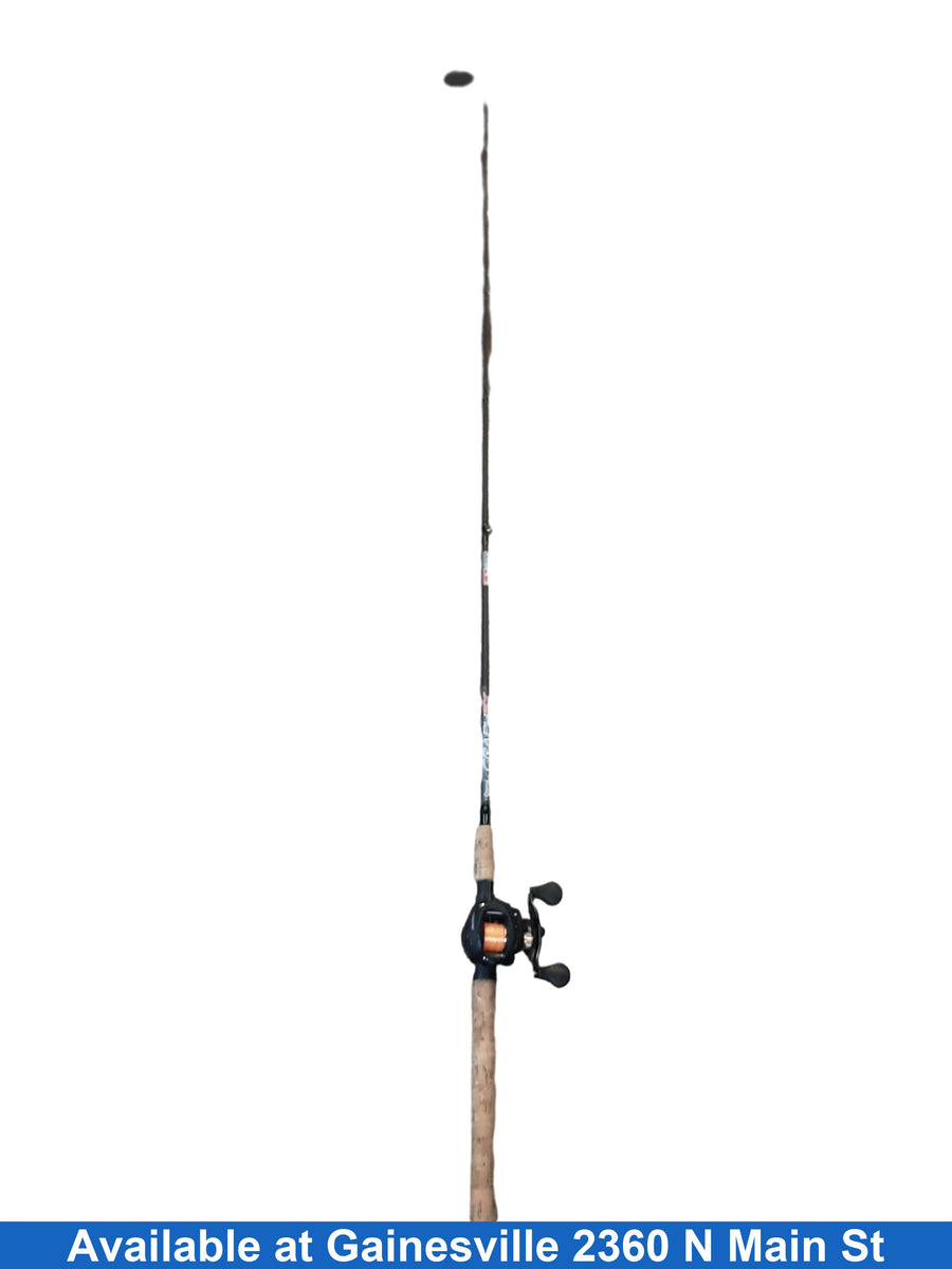 Quantum Graphex Gray Fishing Rod & Reel Combo