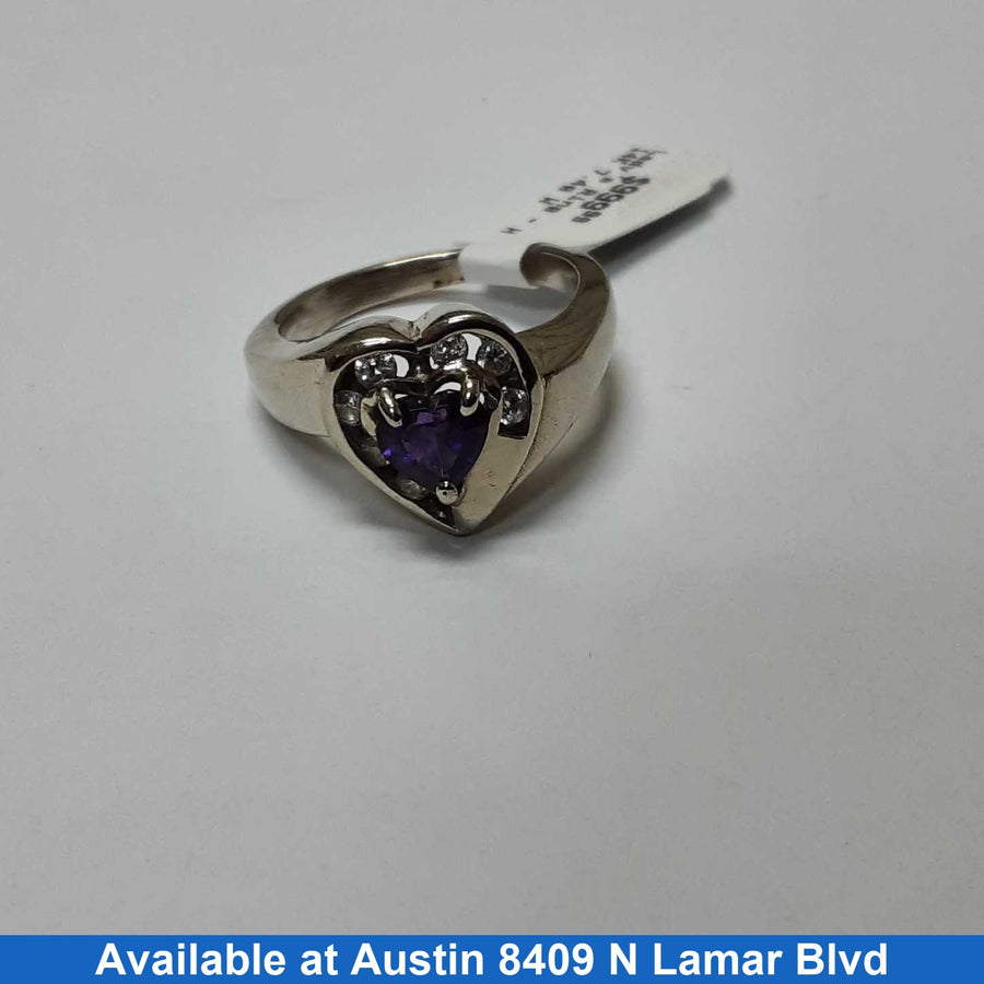 Women's Ring - White Gold 14k (.585) 7.4 grams Size 8