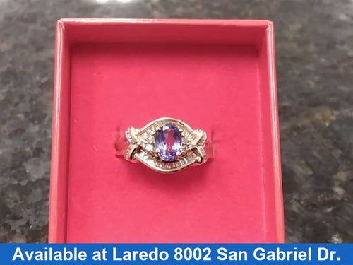 Women's Ring - Yellow Gold 14k (.585) 4.9 grams Size 8