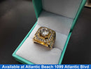 Men's Ring - Yellow Gold 14k (.585) 8.9 grams Size 7