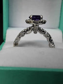 Women's Ring - White Gold 18k (.750) 6.1 grams Size 7