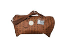 Mcm Visetos Coated Canvas Brown