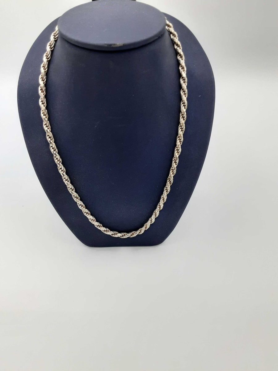 Rope Chain - Silver 34.8 grams 30 inch