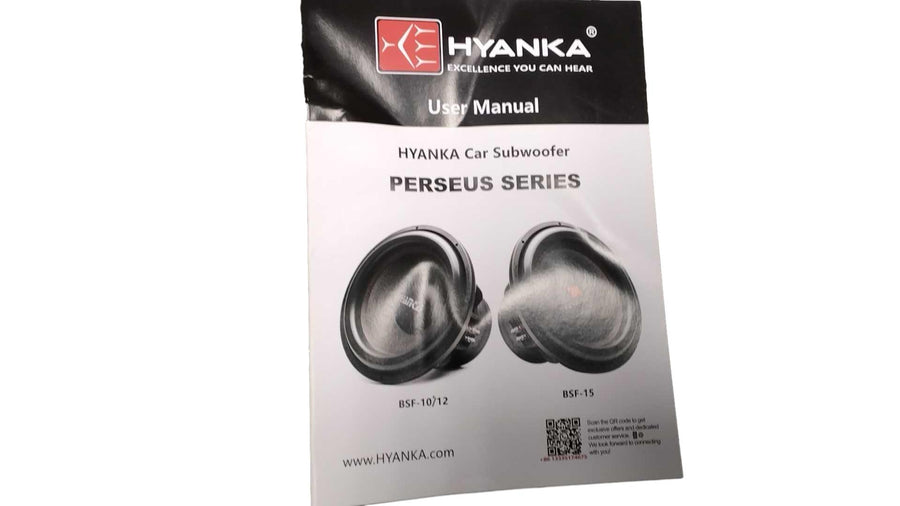 Hyanka Bsf-15 Black Car Sub-Woofer