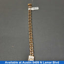 Cuban Link Bracelet - Yellow Gold 14k (.585) 19.5 grams 5 inch