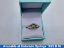 Women's Ring - White Gold 14k (.585) 5 grams Size 8