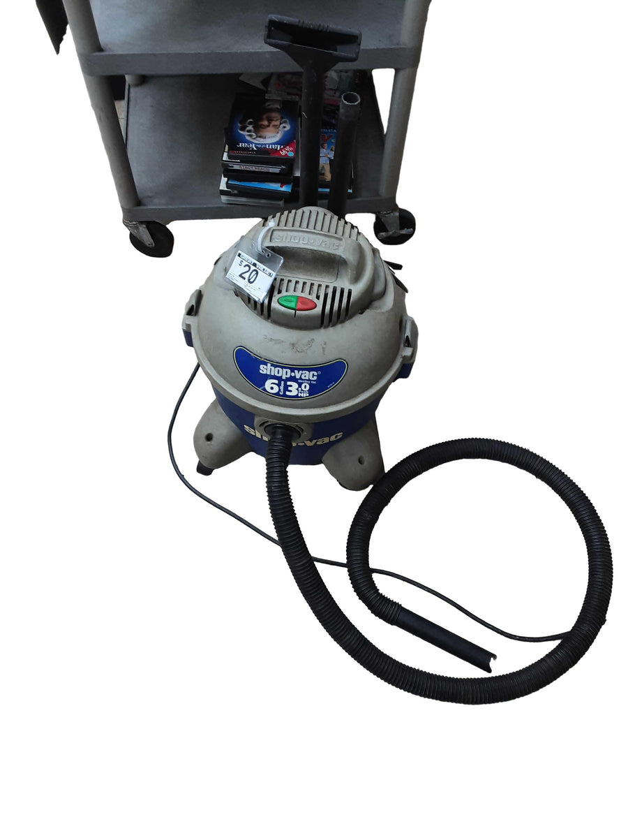 Shop Vac 6 Gallon Wet Wry Vac Blue Wet / Dry Vacuum