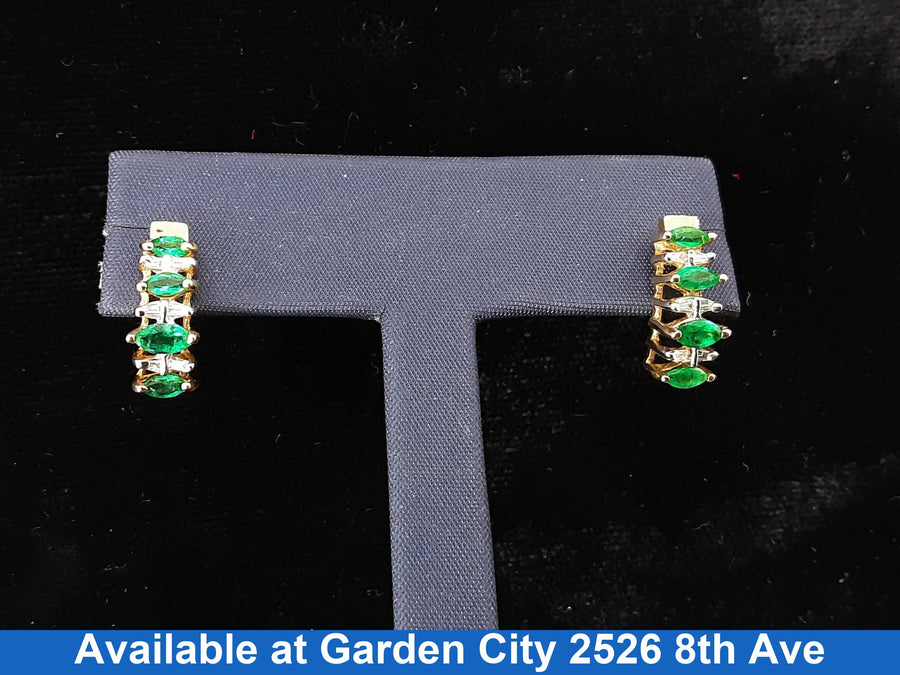 Earrings - Yellow Gold 14k (.585) 2.3 grams