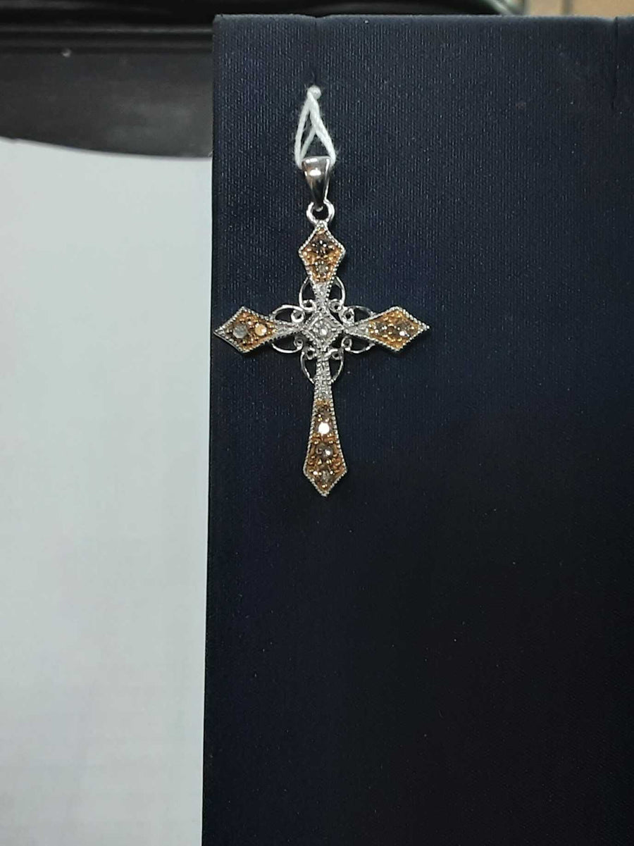 Religious Pendant - White Gold 14k (.585) 2.8 grams