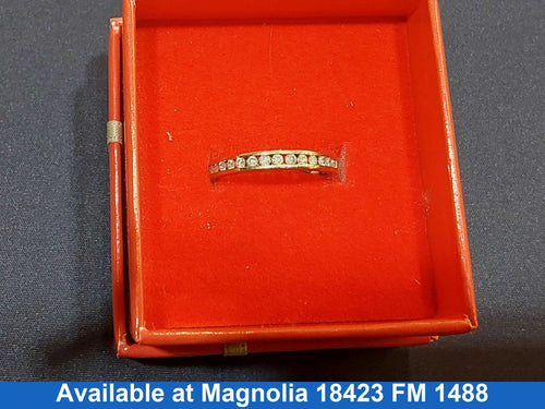 Ring - Wedding Band - White Gold 10k (.417) 1.7 grams Size 6.5