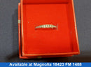 Ring - Wedding Band - White Gold 10k (.417) 1.7 grams Size 6.5