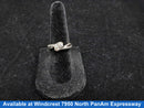 Women's Ring - Anniversary - White Gold 14k (.585) 3.8 grams Size 5