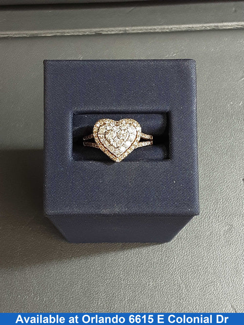 Women's Ring - Yellow Gold 14k (.585) 3.3 grams Size 7.5