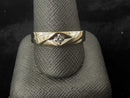 Ring - Engagement Set - Yellow Gold 10k (.417) 2.9 grams Size 11