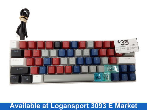 Dierya Dk63 White Computer Keyboard