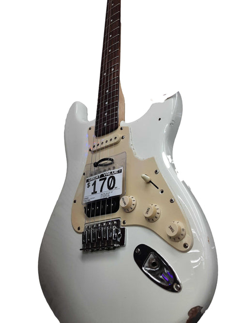Fender Squire Bullet Strat White Electric Classic Guitar