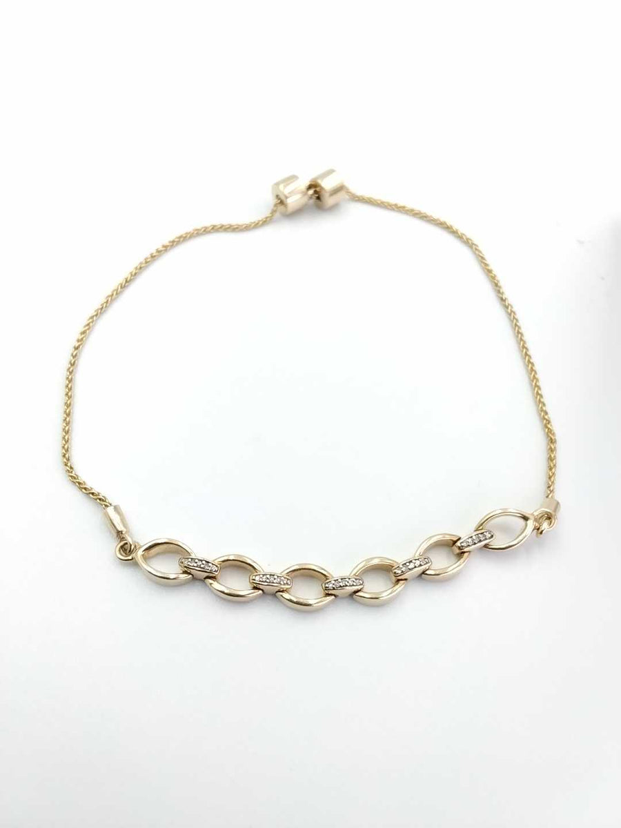 Figaro Bracelet - Yellow Gold 10k (.417) 6 grams 7 inch