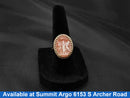 Women's Ring - Yellow Gold 10k (.417) 4.6 grams Size 5.5